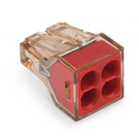 Borne WAGO pour fils rigides de 1,5 à 4 mm²