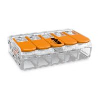 Borne WAGO compacte pour fils rigides et souples de 0,14 à 4 mm²