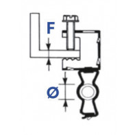 Attaches métalliques pour tube