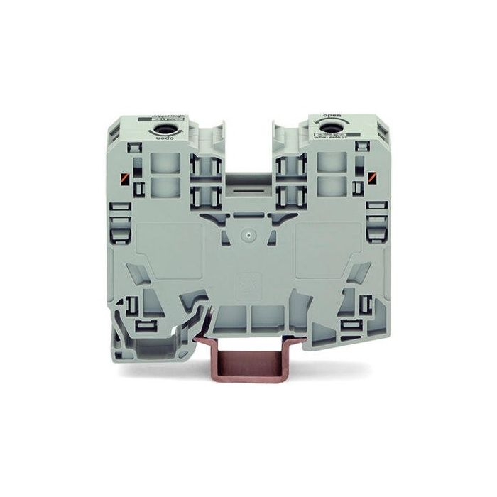 Borne WAGO de passage 2 conducteurs 2,5 mm²