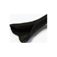 Gaine tissée fendue autorefermable