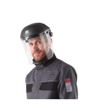 Ecran facial de protection pour électricien