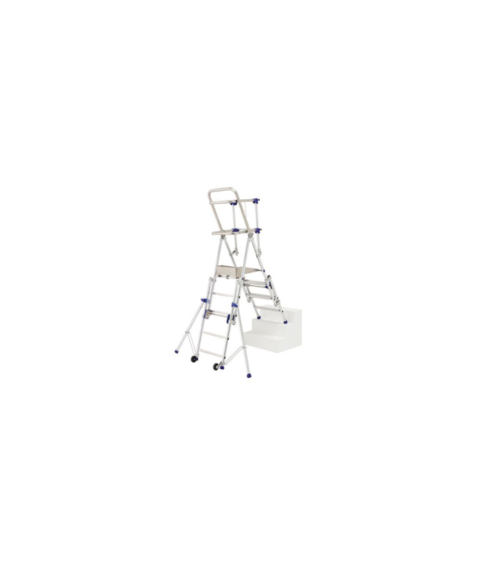 Plate forme de travail spécial artisan à garde-corps fixe