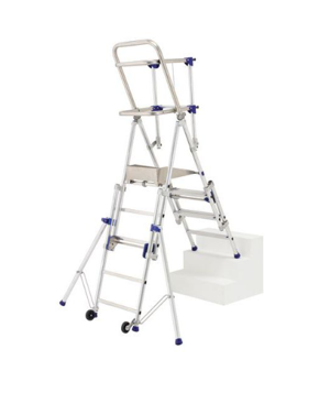 Plate forme de travail spécial artisan à garde-corps fixe