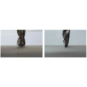 Foret HSS à pointe étagée