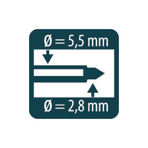 Crayon de chantier rechargeable PICA DRY