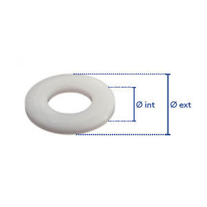 Rondelle moyenne nylon