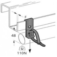 Attaches métalliques pour tube