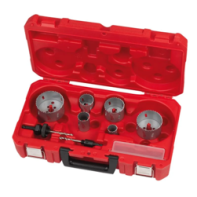 Coffret de scies cloches bi-métal Milwaukee