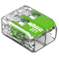 Nouvelle borne WAGO éco responsable compacte pour fils rigides et souples de 0,14 à 4 mm²