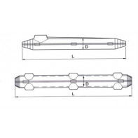 Boite de jonction droite avec résine à couler