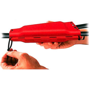 Boite de jonction en Y avec gel et connecteurs