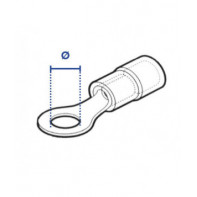 Cosse préisolée PVC à sertir ronde