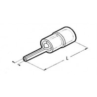 Clip préisolée à sertir embout rond