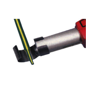 Gaine thermorétractable paroi épaisse sans adhésif auto-extinguible et sans halogène