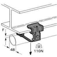 Attaches métalliques pour tube