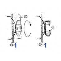 Attaches métalliques pour câble
