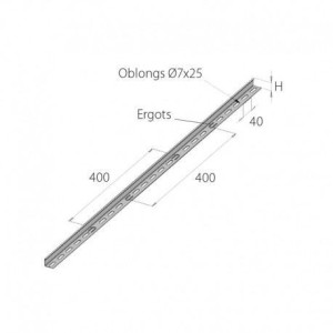 Cornière de séparation universelle