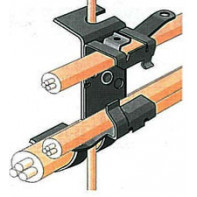 Attaches métalliques pour câble
